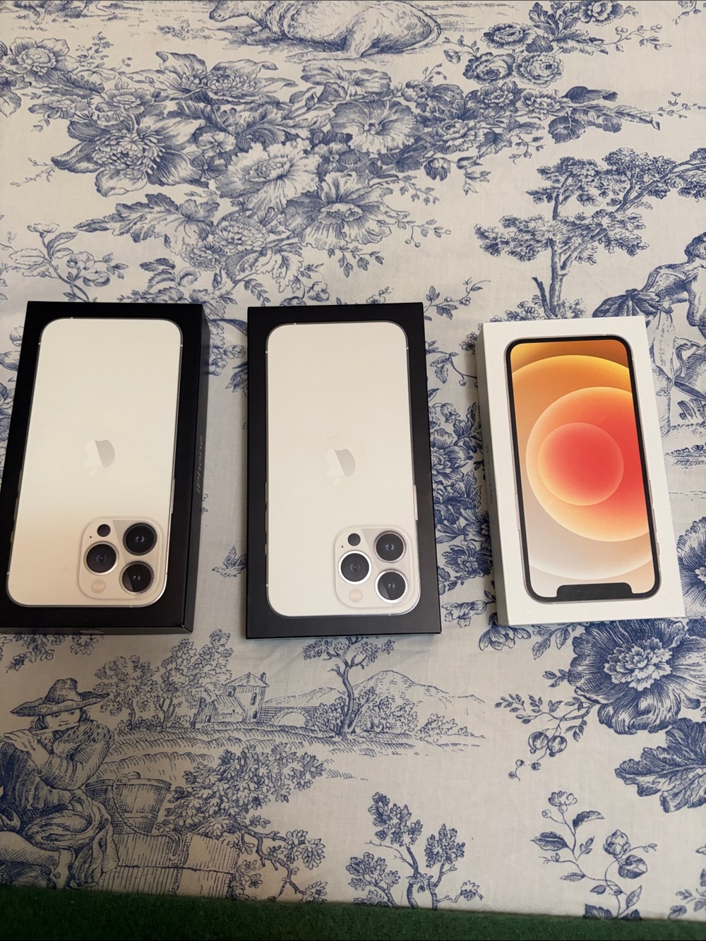3 Empty IPhone Boxes 13 Pro and 12 mini